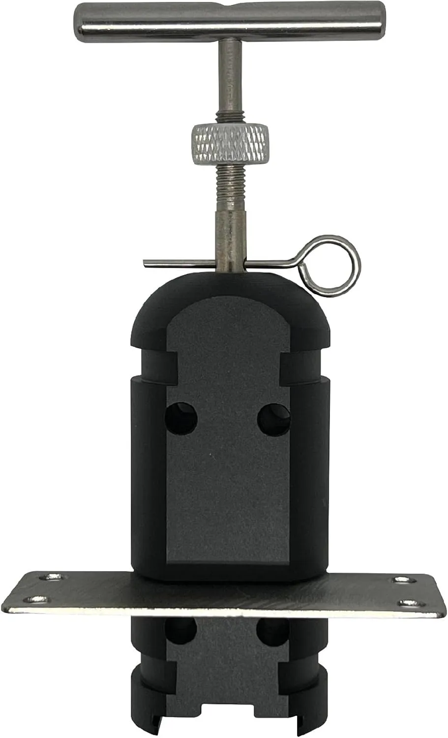 12 Gauge Trip Wire Alarm by Trip Alarm Co. (Black) USA Made Perimeter Defense Device 360° Coverage Quad 3.0 Early Warning Security Device System for Camping and Property Safety