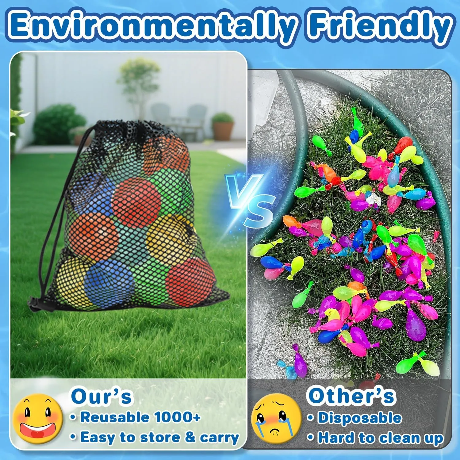 12 PCS Reusable Water Balloons, Self Sealing Silicone Water Bomb with Mesh Bag, Quick Fill Water Splash Ball for Outdoor Activities, Summer Toys Swimming Pool Party Supplies Bath Toy Gift