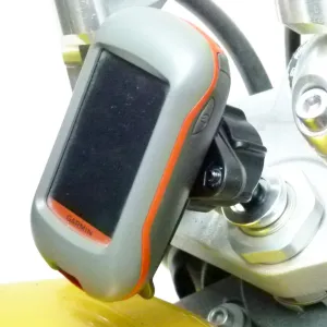 13.3-14.7mm Fork Stem Motorbike Mount & Dedicated Cradle for Garmin Dakota 10 - 20 (sku 49925)