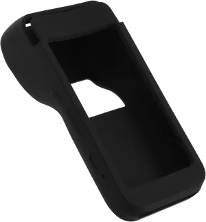 1x Silicone Case Waterproof and Dirt Resistant Silicone Protective Cover Compatible with Pax A920 PRO Device with Barcode (Black)