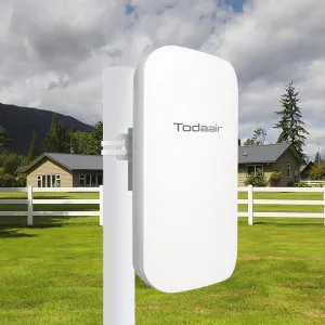 2025 Outdoor WiFi Extender，WiFi Booster | AI Watchdog | Repeater&AP Mode｜IP65 Weatherproof | Up to 1200Mbps Dual Band WiFi Repeater