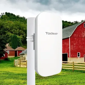 2025 Outdoor WiFi Extender，WiFi Booster | AI Watchdog | Repeater&AP Mode｜IP65 Weatherproof | Up to 1200Mbps Dual Band WiFi Repeater