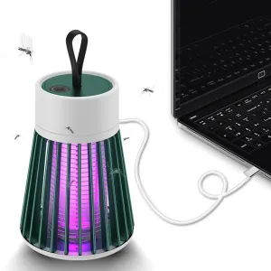 2025 Upgrade Cordless Hangable Outdoor Waterproof Camping Lamp, Solar and USB Charging for Garden (1pcs Green)