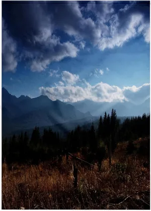3dRose View of The Mountain Range – Tatras in Poland - Towels (twl-202390-2)