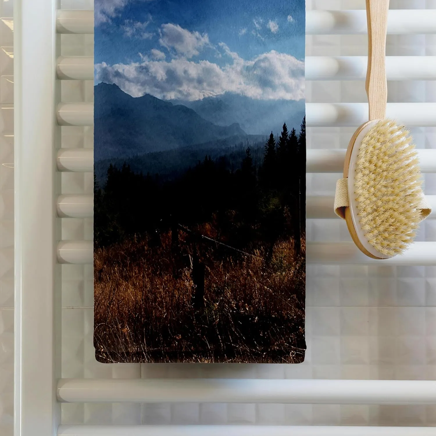 3dRose View of The Mountain Range – Tatras in Poland - Towels (twl-202390-2)