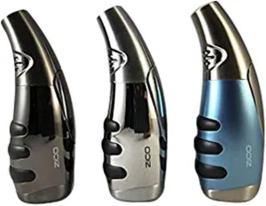 3pcs Zico ORIGINAL Ergo Refillable Butane Smooth Adjustable Torch Flame Lighters by Zico