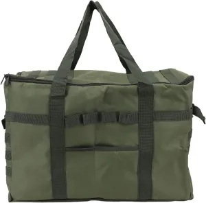 53L Camping Cookware Storage Bag, Utility Tote with Reinforced Webbing Handles, Comfortable Grip for Camping, Traveling, Moving