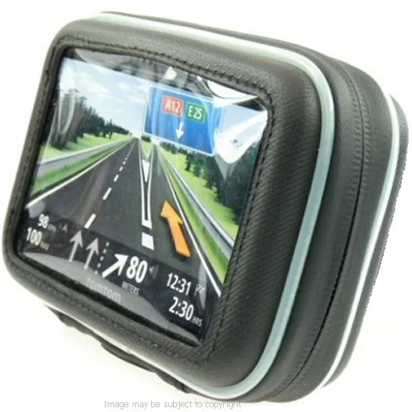6inch GPS SatNav Motorcycle Powered Yoke Mount - 19mm (sku 14156)