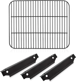 Adviace Replacement Parts for Dyna-Glo DGC310CNP DGC310CNP-D DGC310BNP-D DGC310RNP-D, 70-01-673 Heat Tents and Grill Grates for Dyna-Glo DGC310CNP-D 3-Burner Open Cart Propane Gas Grill