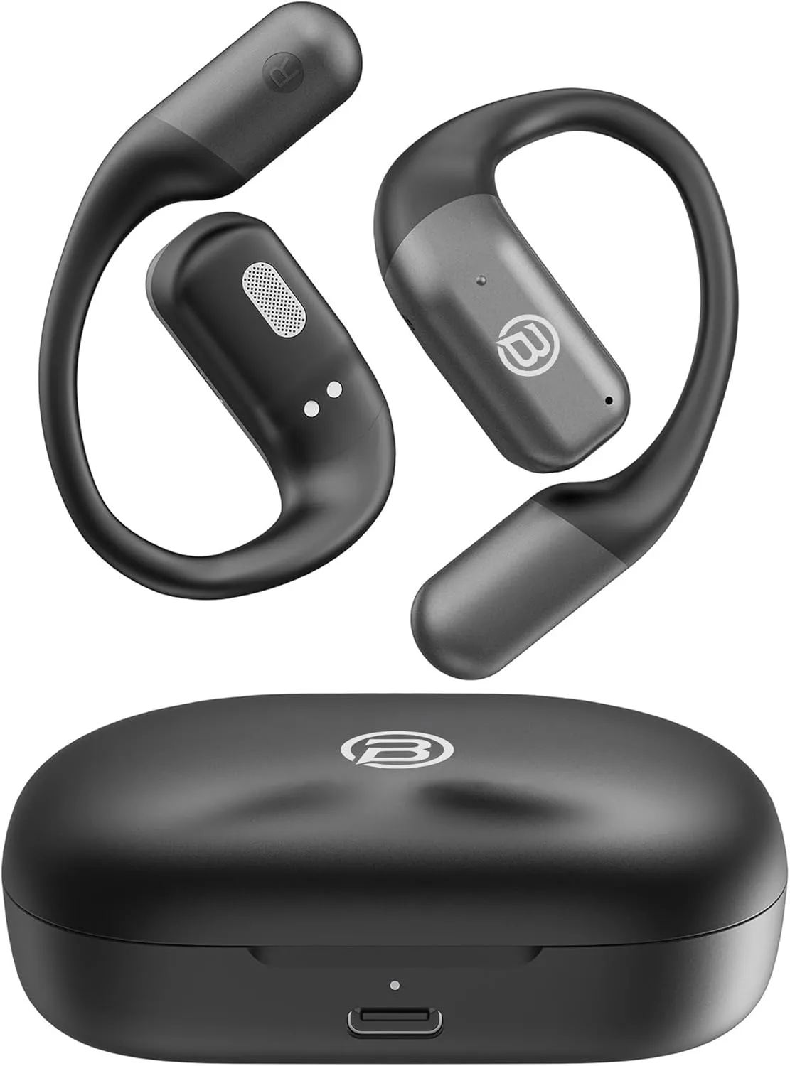 AI Language Translation Earbuds Real Time, 3-in-1 AI Translator Earbuds,5.4 Bluetooth Headphones,40 Languages Translation with Al Semantic Tech (Black)