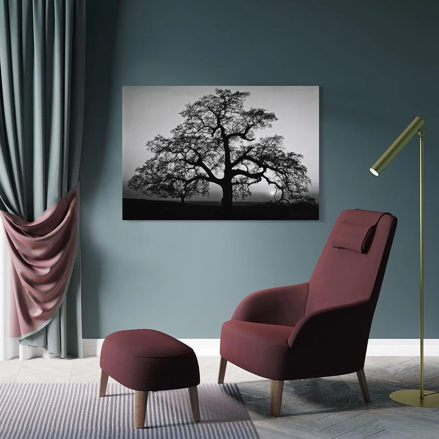 American Landscape Photographer Ansel Adams Poster Canvas Wall Art Posters For Room Aesthetic And Decor 2Canvas Painting Wall Art Poster for Bedroom Living Room Decor20x30inch(50x75cm)
