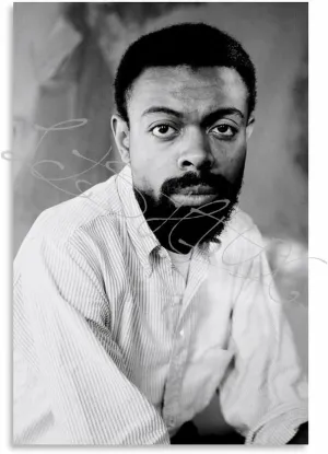 American Poet Amiri1 Baraka Portrait Poster (2) Canvas Painting Wall Art Poster for Bedroom Living Room Decor 16x24inch(40x60cm) Unframe-style