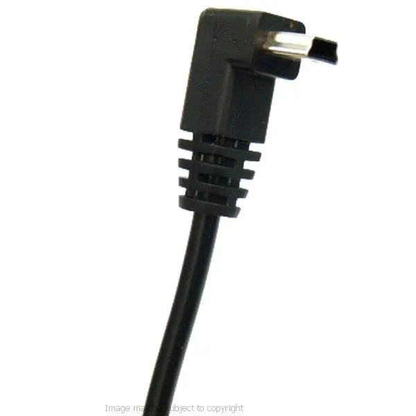 Angled Mini USB Garmin Nuvi 1240 Connector for Ultimate Addons Motorcycle Cable (sku 14348)