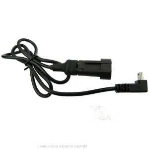 Angled Mini USB Garmin Nuvi 1240 Connector for Ultimate Addons Motorcycle Cable (sku 14348)