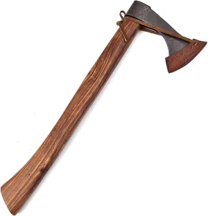 Antiqued Vikings Francisca Outdoor Chopping Axe Hatchet