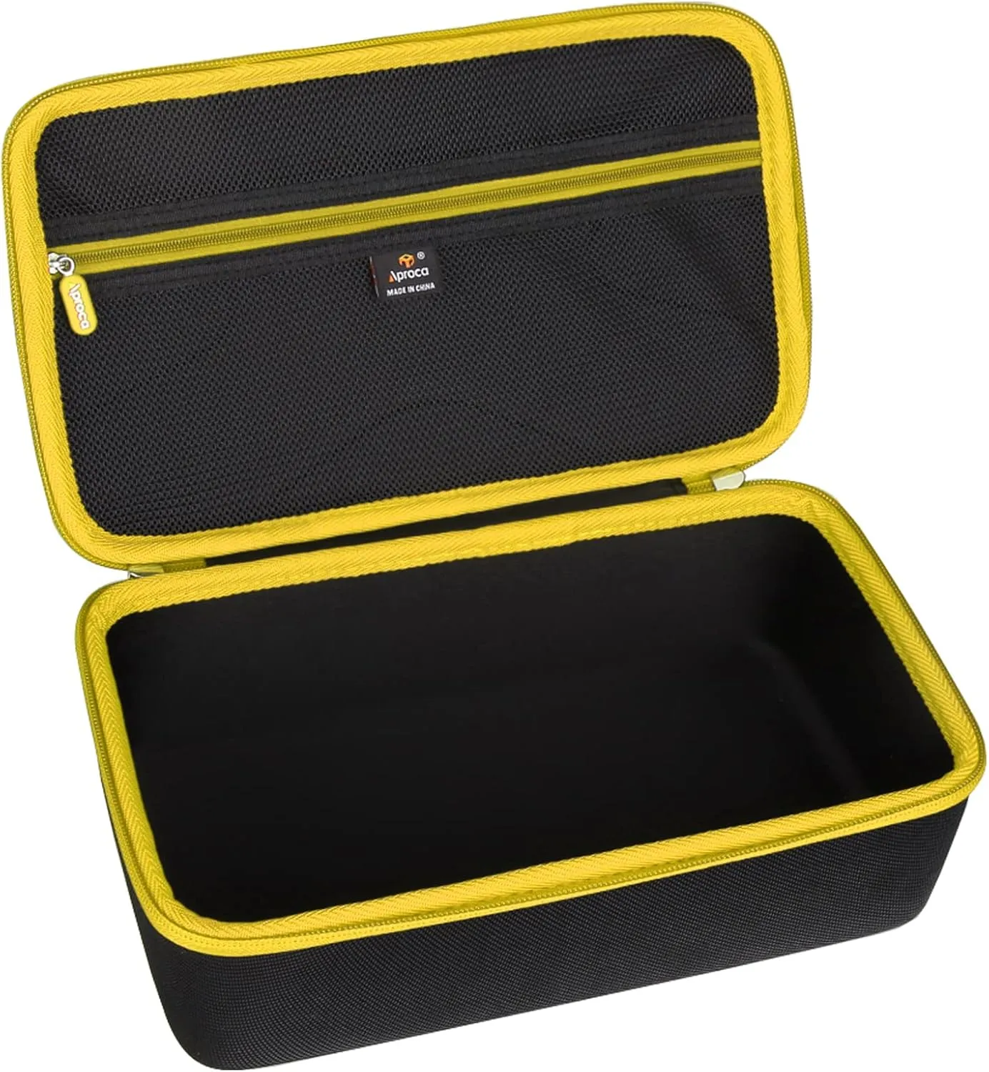 Aproca Hard Storage Travel Case Fit for AstroAI Air Compressor Tire Inflator Portable Air Pump Yellow Zipper