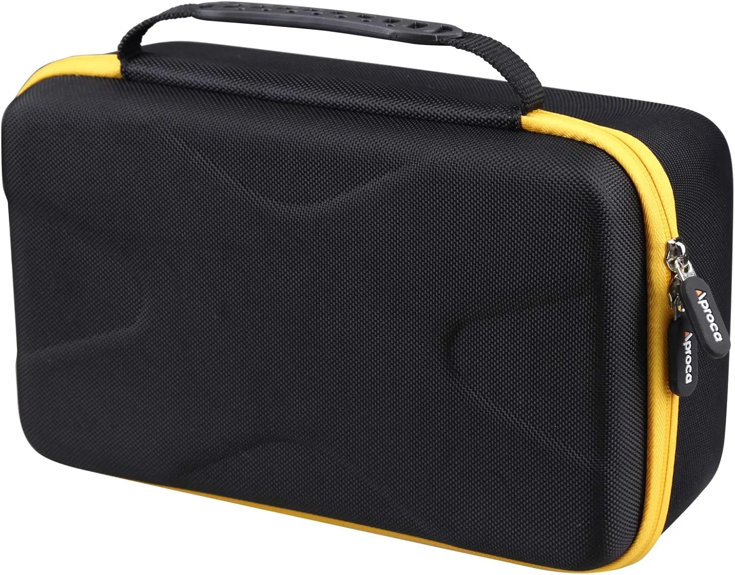 Aproca Hard Storage Travel Case Fit for AstroAI Air Compressor Tire Inflator Portable Air Pump Yellow Zipper