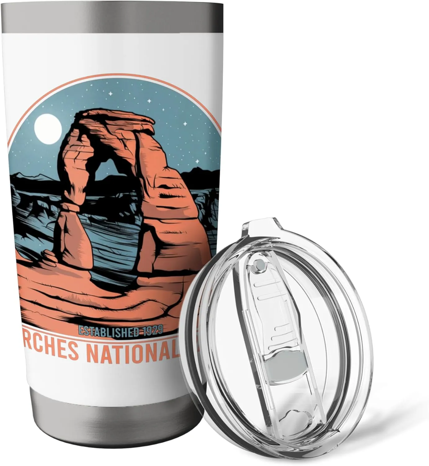 Arches National Park Delicate Hiking Outdoor Desert Souvenir Stainless Steel Insulated Tumbler