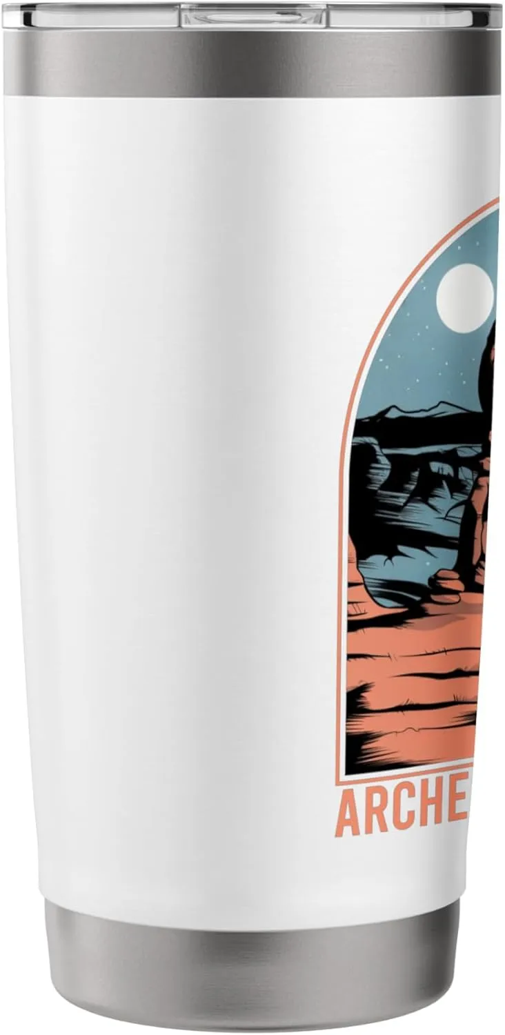 Arches National Park Delicate Hiking Outdoor Desert Souvenir Stainless Steel Insulated Tumbler