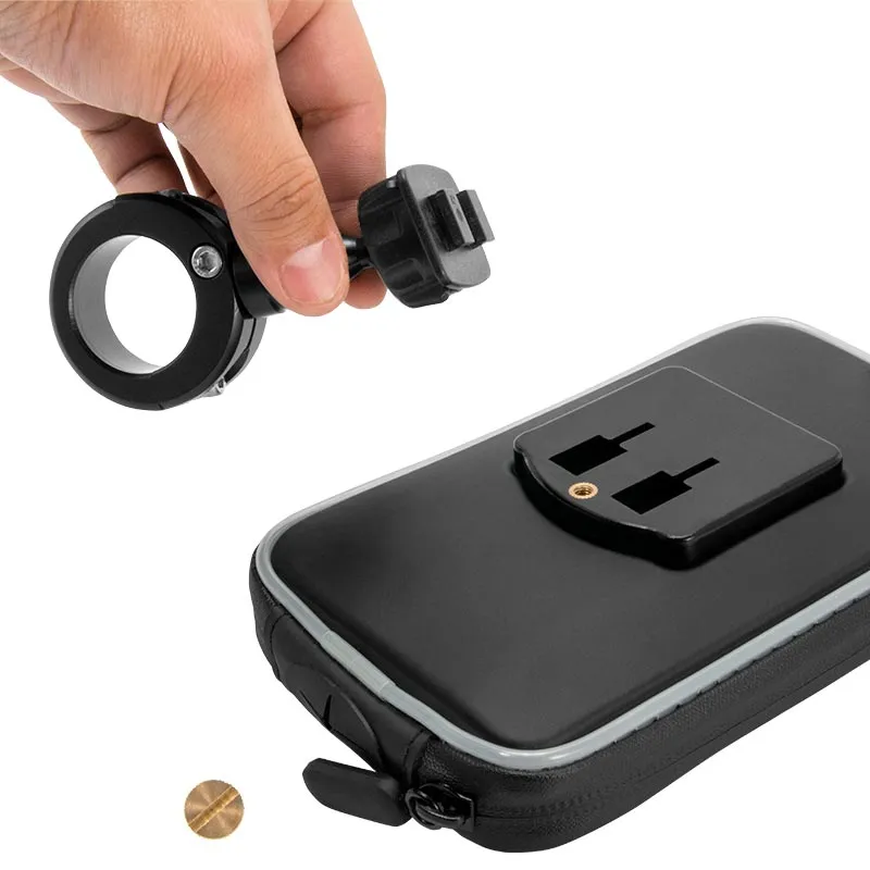 Arkon MC2B5WPCS BLACK Motorcycle Handlebar Mount fits Samsung Galaxy S8 (sku 36860)