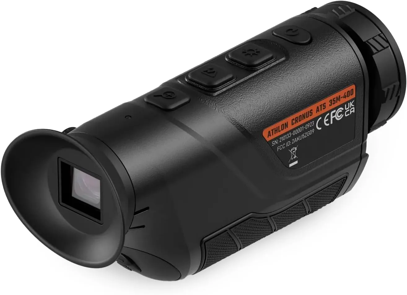 Athlon Optics Cronus ATS High-Sensitivity Sensor OLED Display 35mm Lens Wi-Fi App Control Adjustable Night Hunting Thermal Monocular | Bag, Eyepieces & Battery
