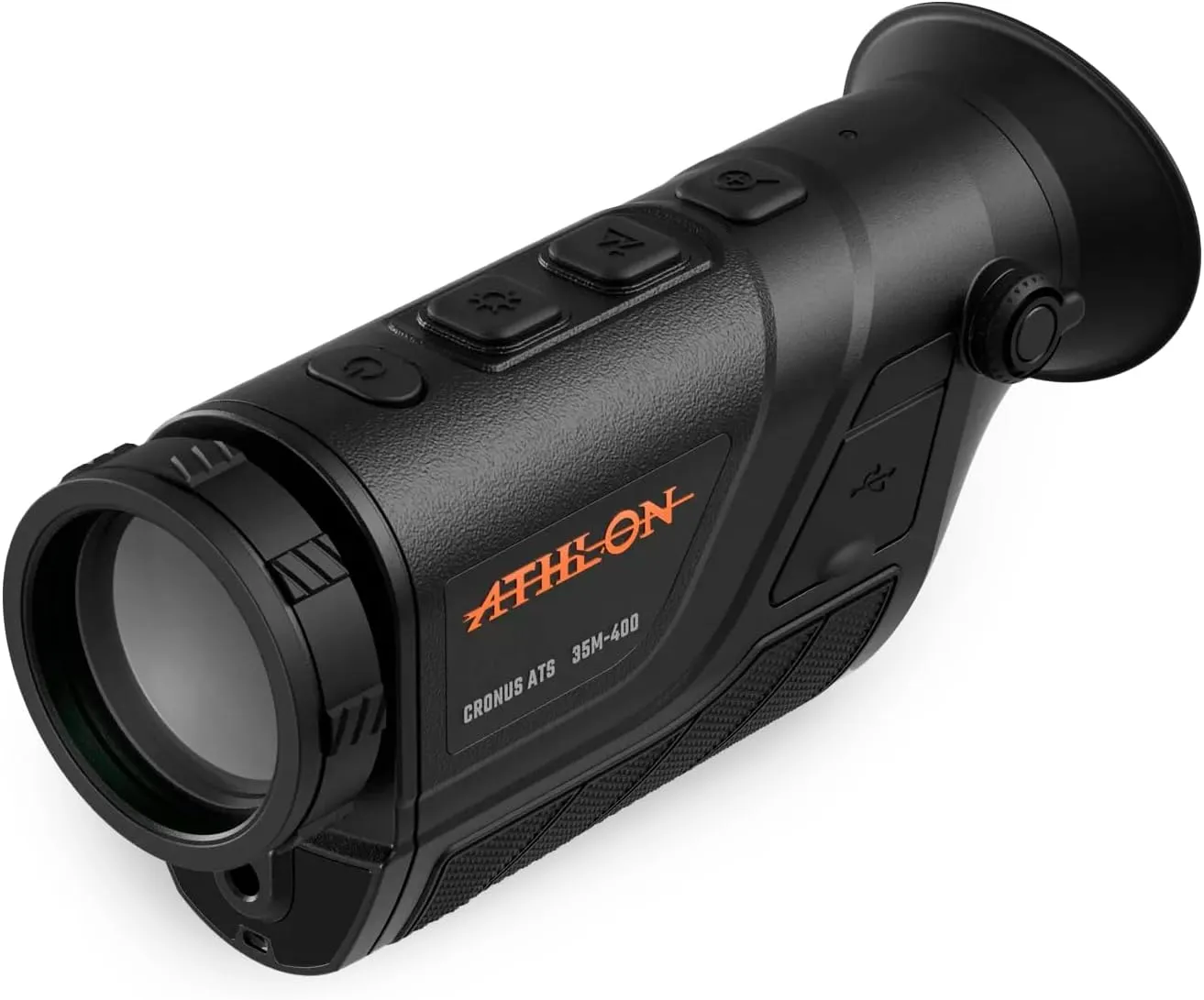 Athlon Optics Cronus ATS High-Sensitivity Sensor OLED Display 35mm Lens Wi-Fi App Control Adjustable Night Hunting Thermal Monocular | Bag, Eyepieces & Battery