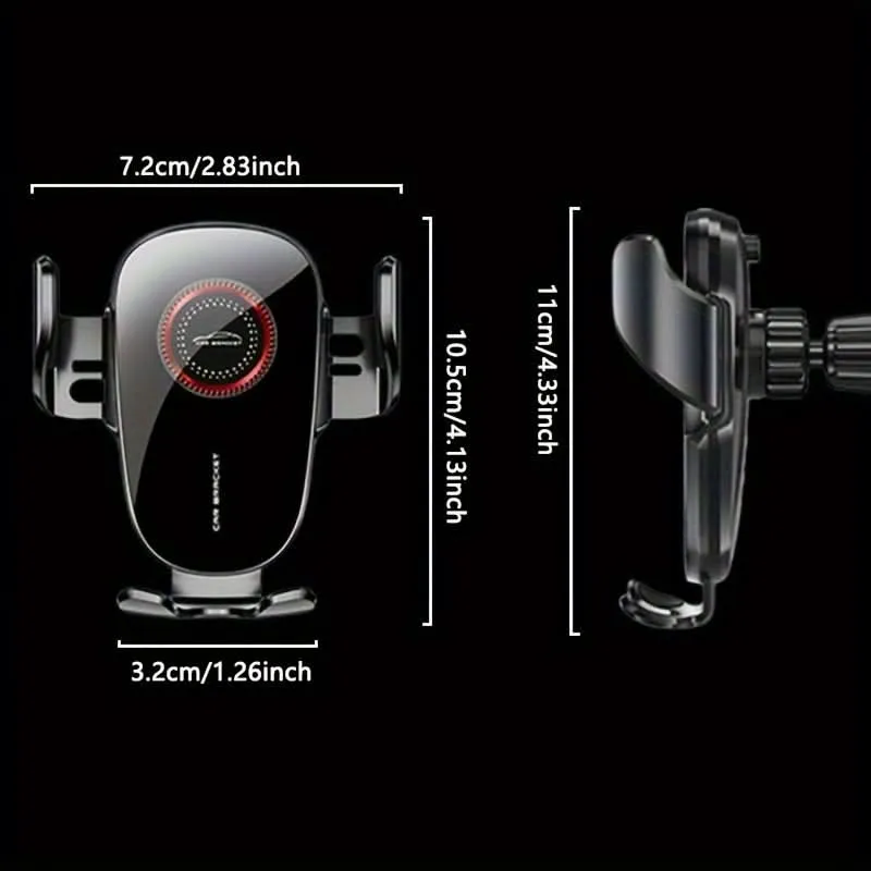 Automatic Clamping Car Phone Holder – Adjustable