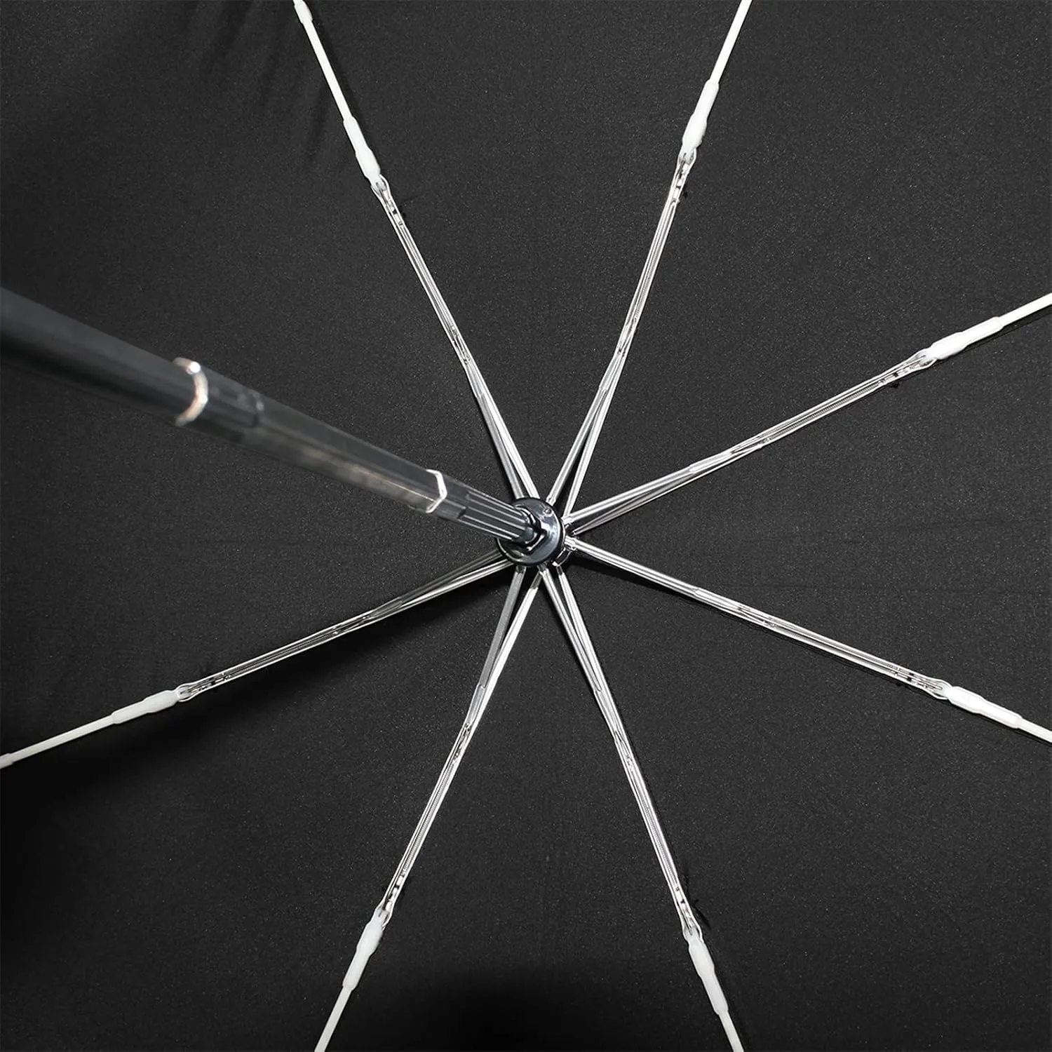 Automatic Folding Umbrella, Portable Strong Travel Rain Umbrella, Auto Open/Close Lightweight Compact Sun Anti-UV Parasol