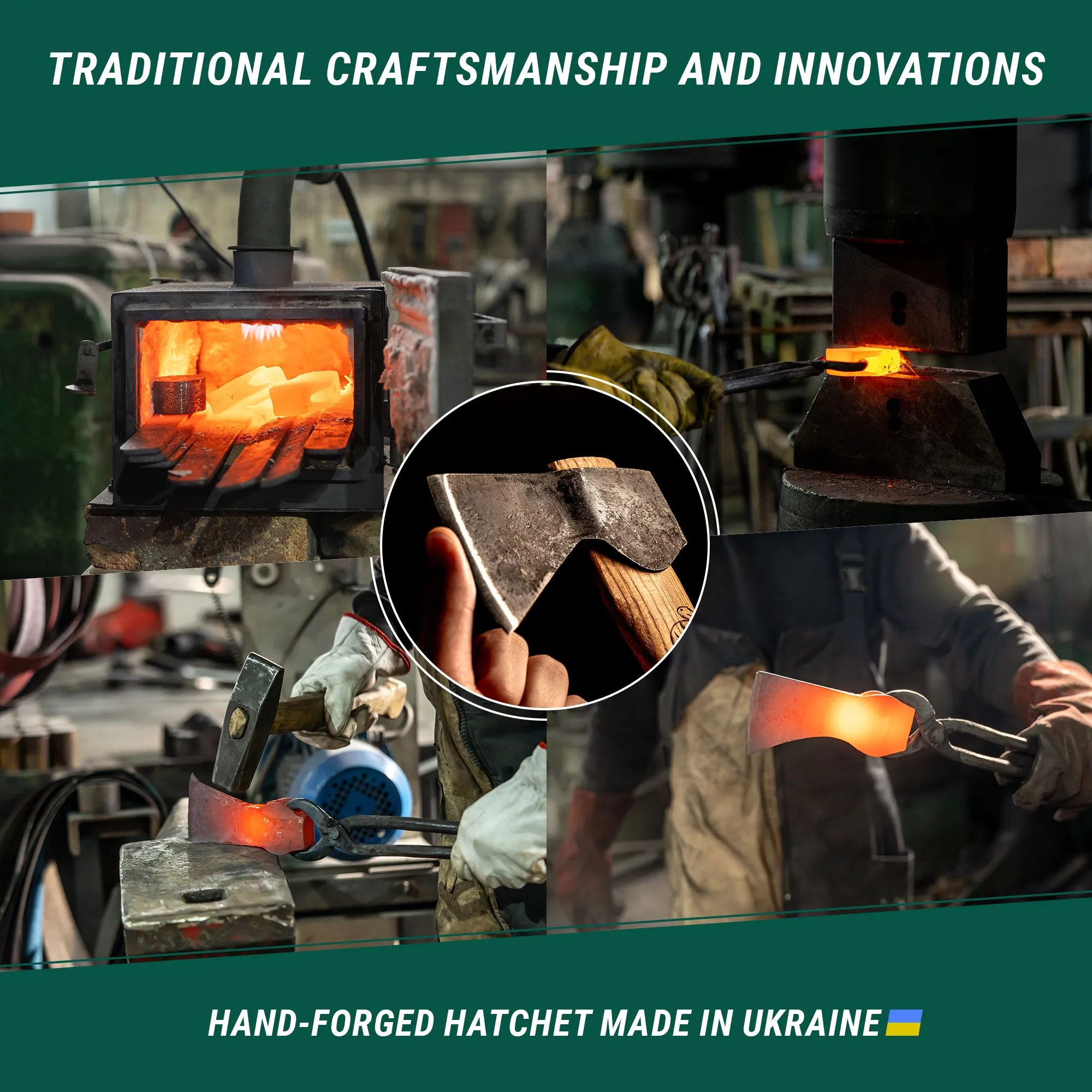 AX1 – Compact Bushcraft Carving Hatchet for Various Tasks and Purposes
