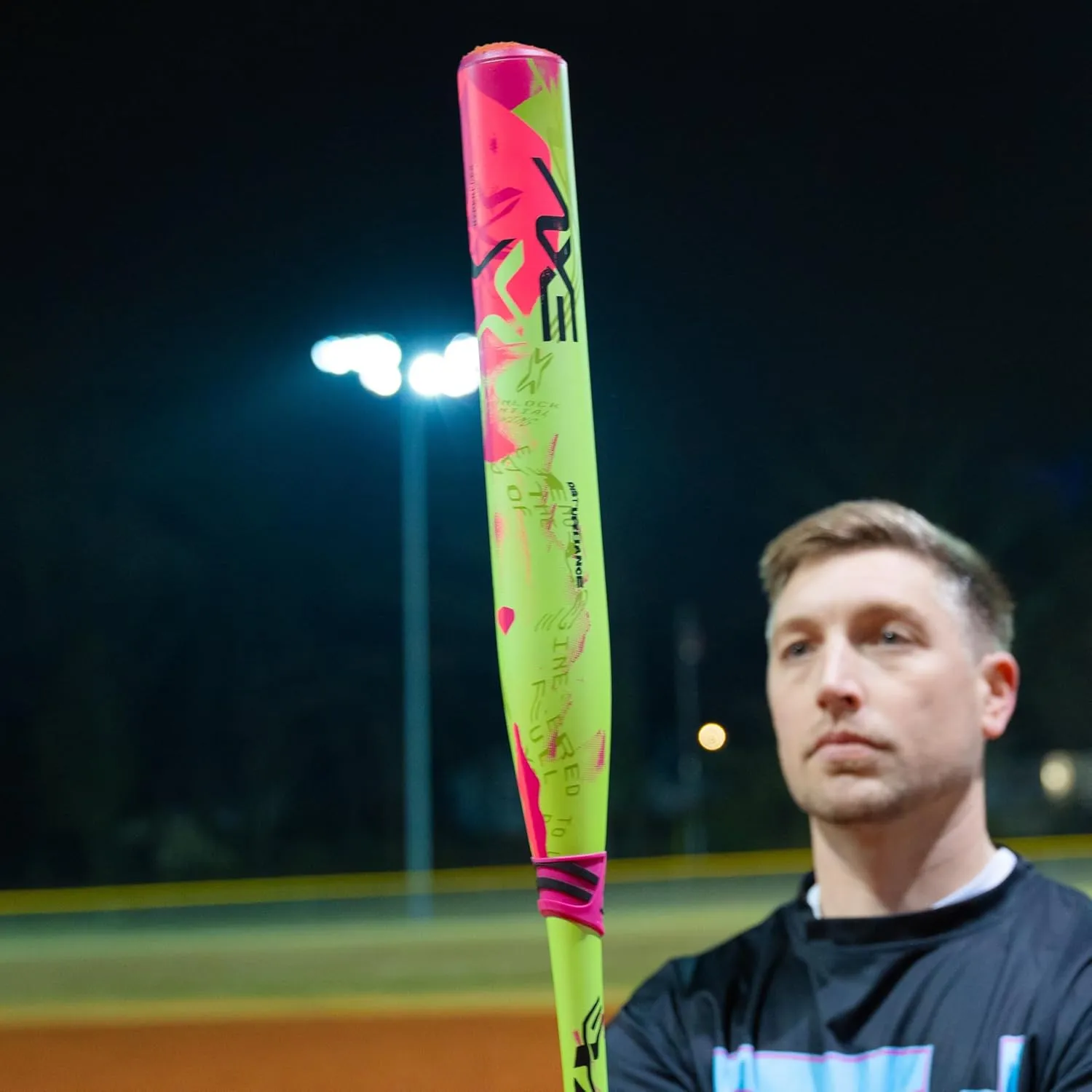 Axe | Disturbance | 2-Piece Composite | USA Slowpitch Softball Bat | Flared Handle