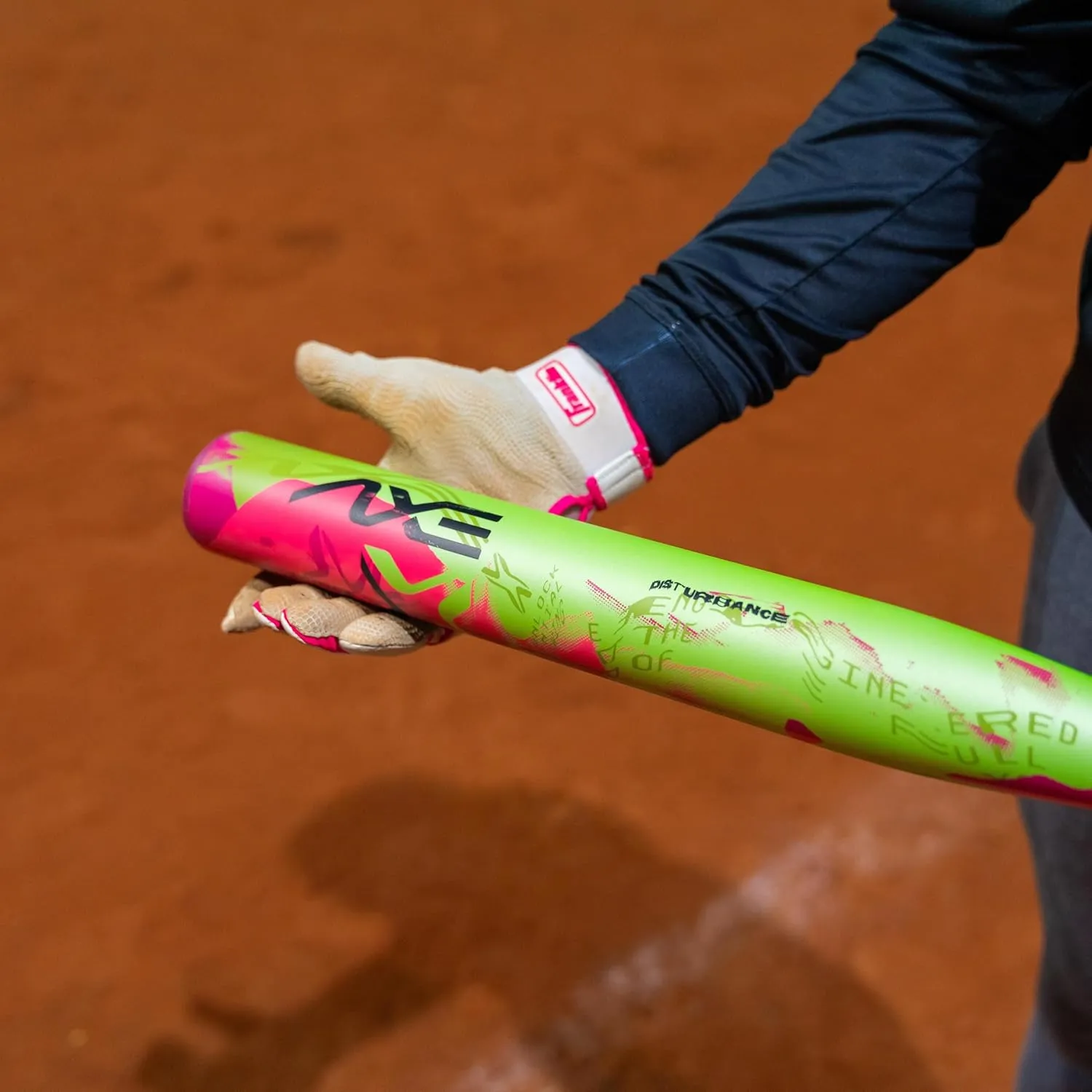 Axe | Disturbance | 2-Piece Composite | USA Slowpitch Softball Bat | Flared Handle