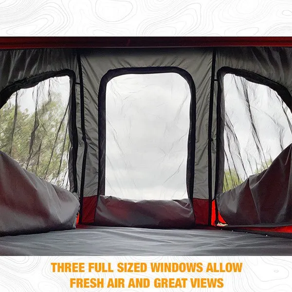 BA Tents RUGGED Clamshell Roof Top Tent