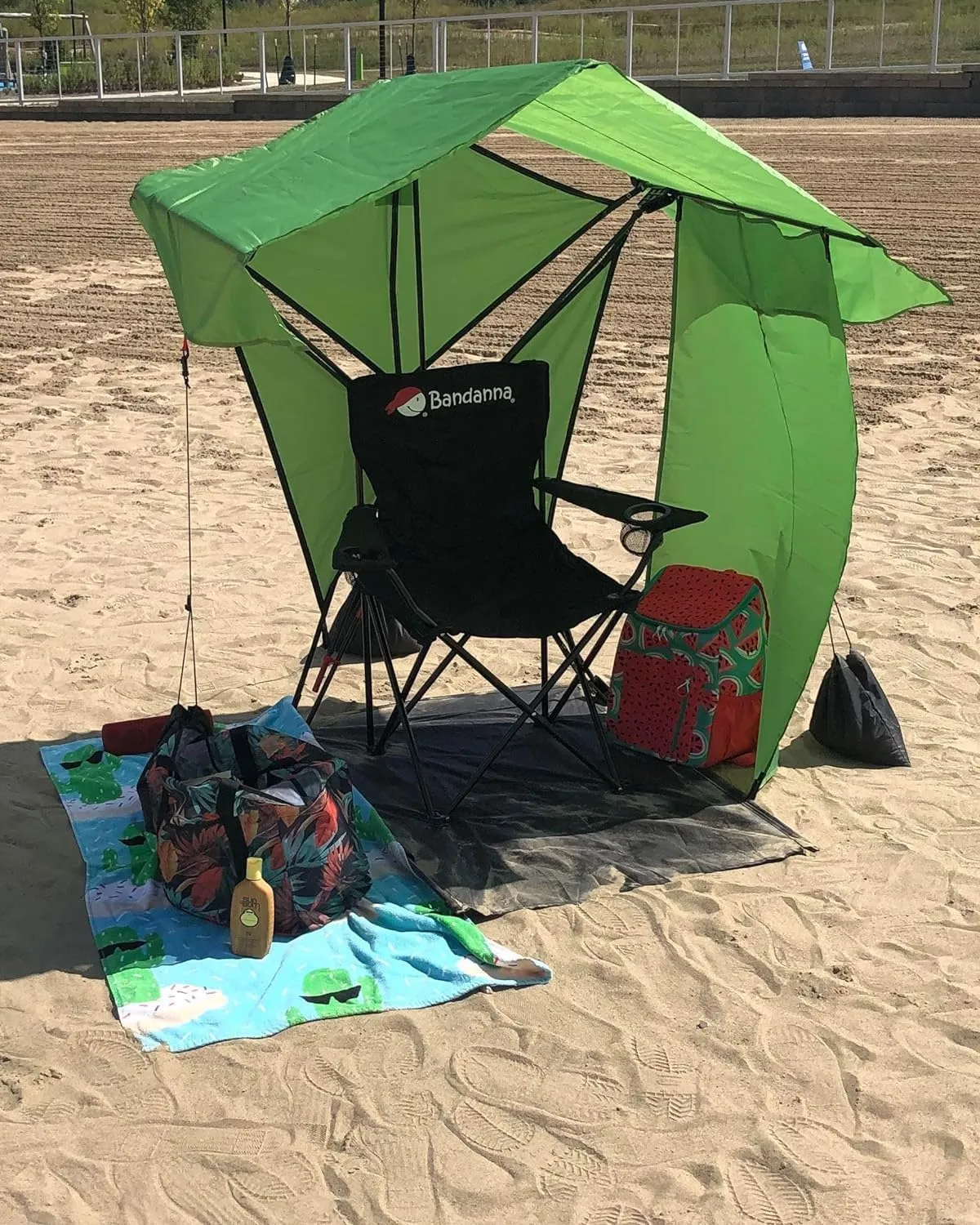 Bandanna Sun Shade (Orange)