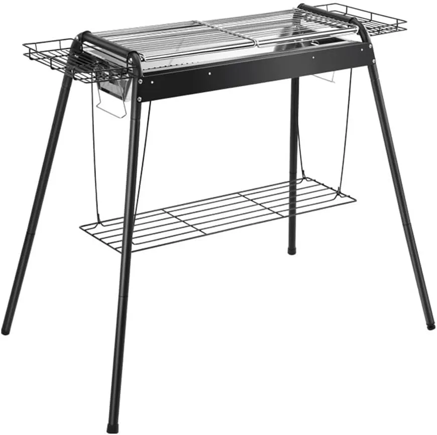 Barbecue Stove Stainless Steel Commercial Smokeless Camping Outdoor Rack/D/67 * 30 81Cm