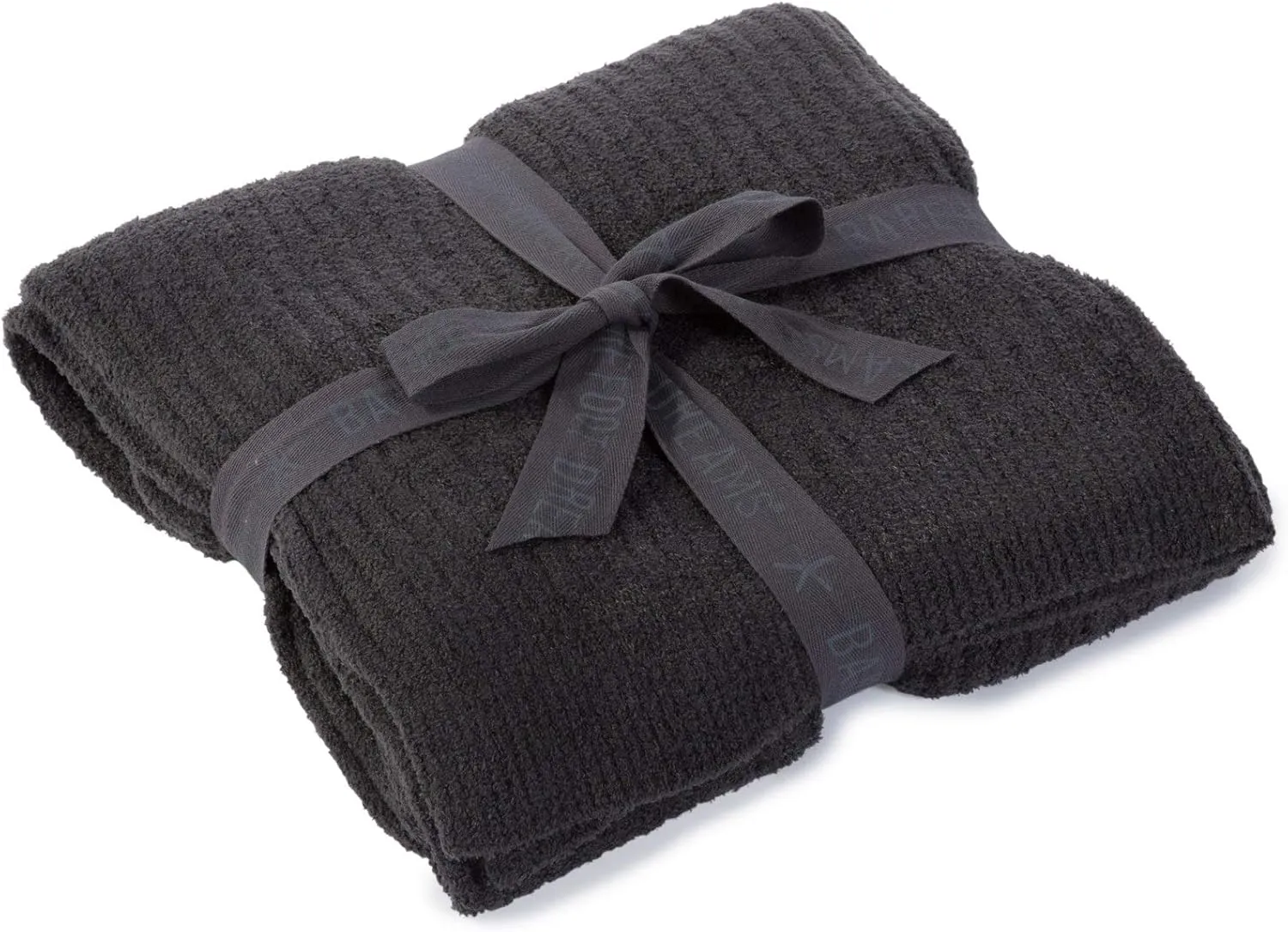 Barefoot Dreams CozyChic Lite Ribbed Throw Carbon One Size