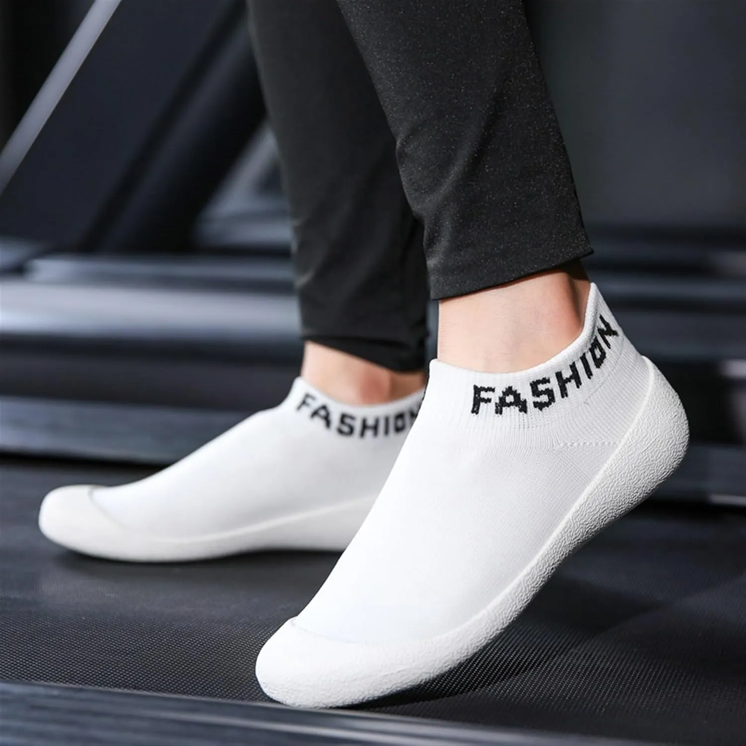 Barefoot Sock Shoes，Treadmill Shoes for Men and Women, Lightweight Eco-friendlier Water Shoes, Non-Slip Gym Training Socks Indoor Shock-Absorbing Silent Squat Jump Rope Yoga Shoes,Minimalist Footwear