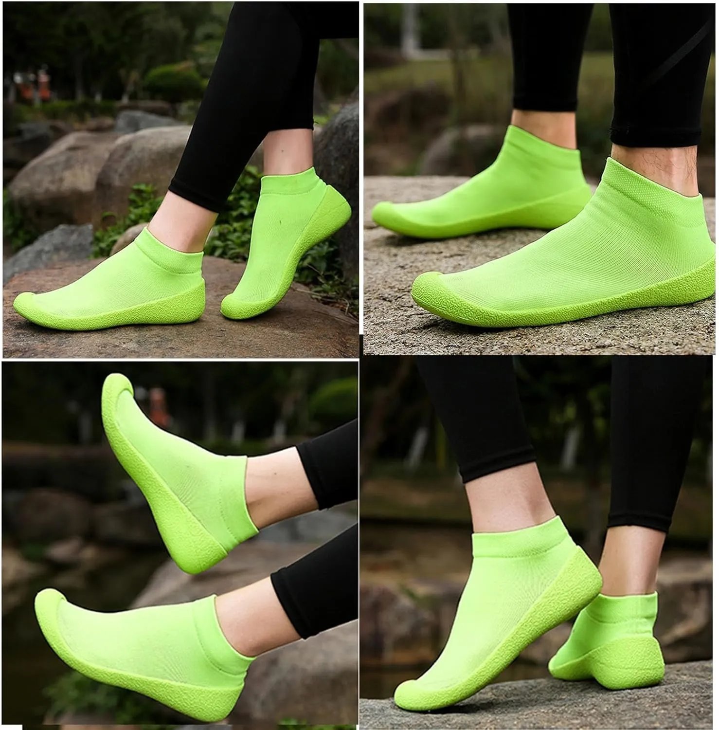 Barefoot Sock Shoes，Treadmill Shoes for Men and Women, Lightweight Eco-friendlier Water Shoes, Non-Slip Gym Training Socks Indoor Shock-Absorbing Silent Squat Jump Rope Yoga Shoes,Minimalist Footwear