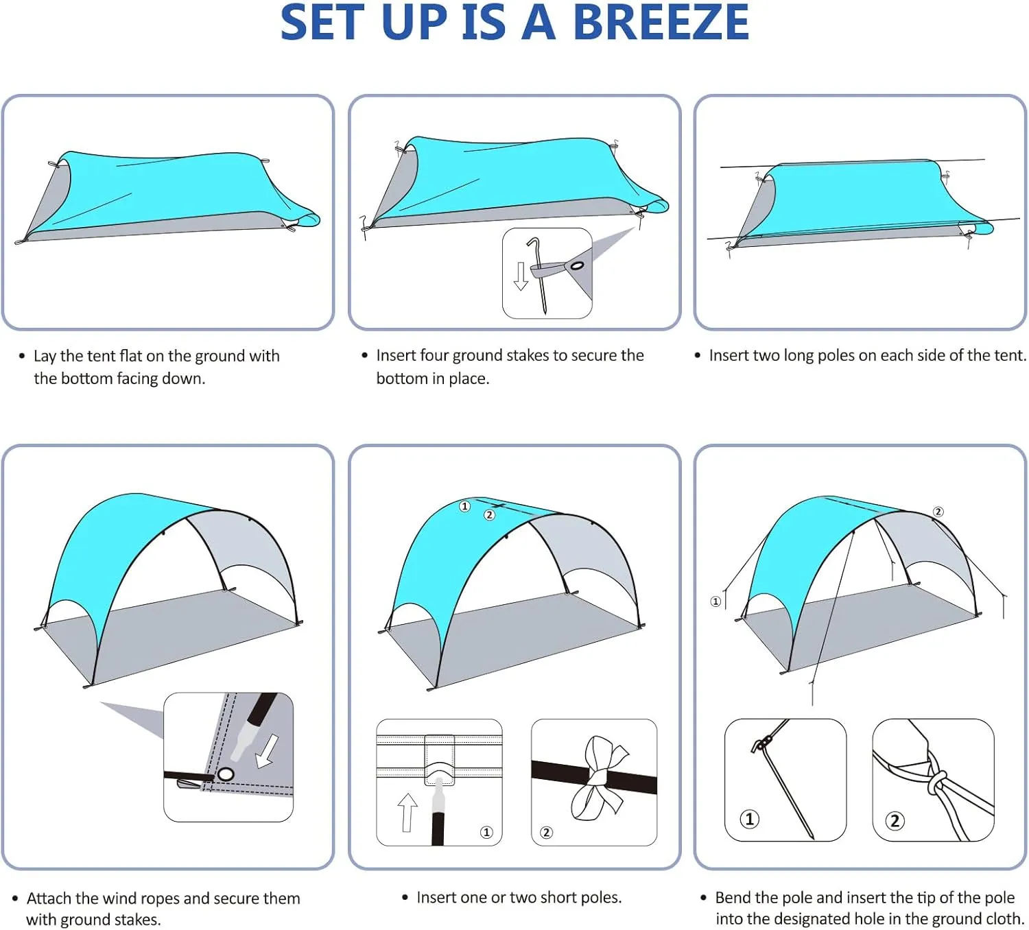 Beach Tent - Beach Shade Canopy Compact Fold (16.9x3.9″), Own Patent, 360° Ventilation, Large Side Storage Pocket, UV Protection Portable Sun Shelter for Beach (Green, 90.5 * 59 * 53″)