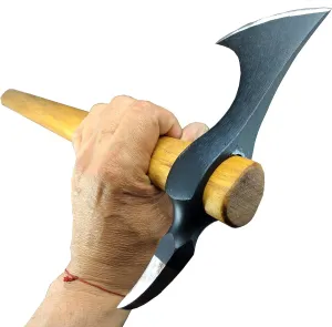 Bearded Spike Tomahawk Axe Hatchet by mapsyst The Black Hawk
