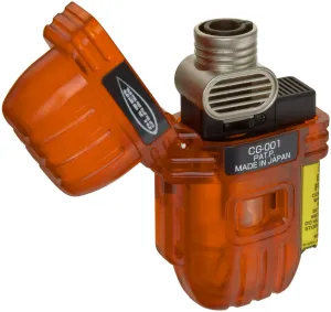 Blazer CG-001 Butane Refillable Torch Lighter, Orange