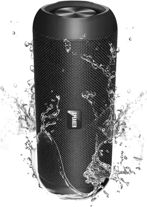 Bluetooth Speakers, 30W Portable Speaker Loud Stereo Sound, Rich Bass IP67 Waterproof, 30  Hour Playtime, Built-in Mic, Wireless Speaker with TF, AUX, FM for Shower, Pool, Party, Travel, Outdoors