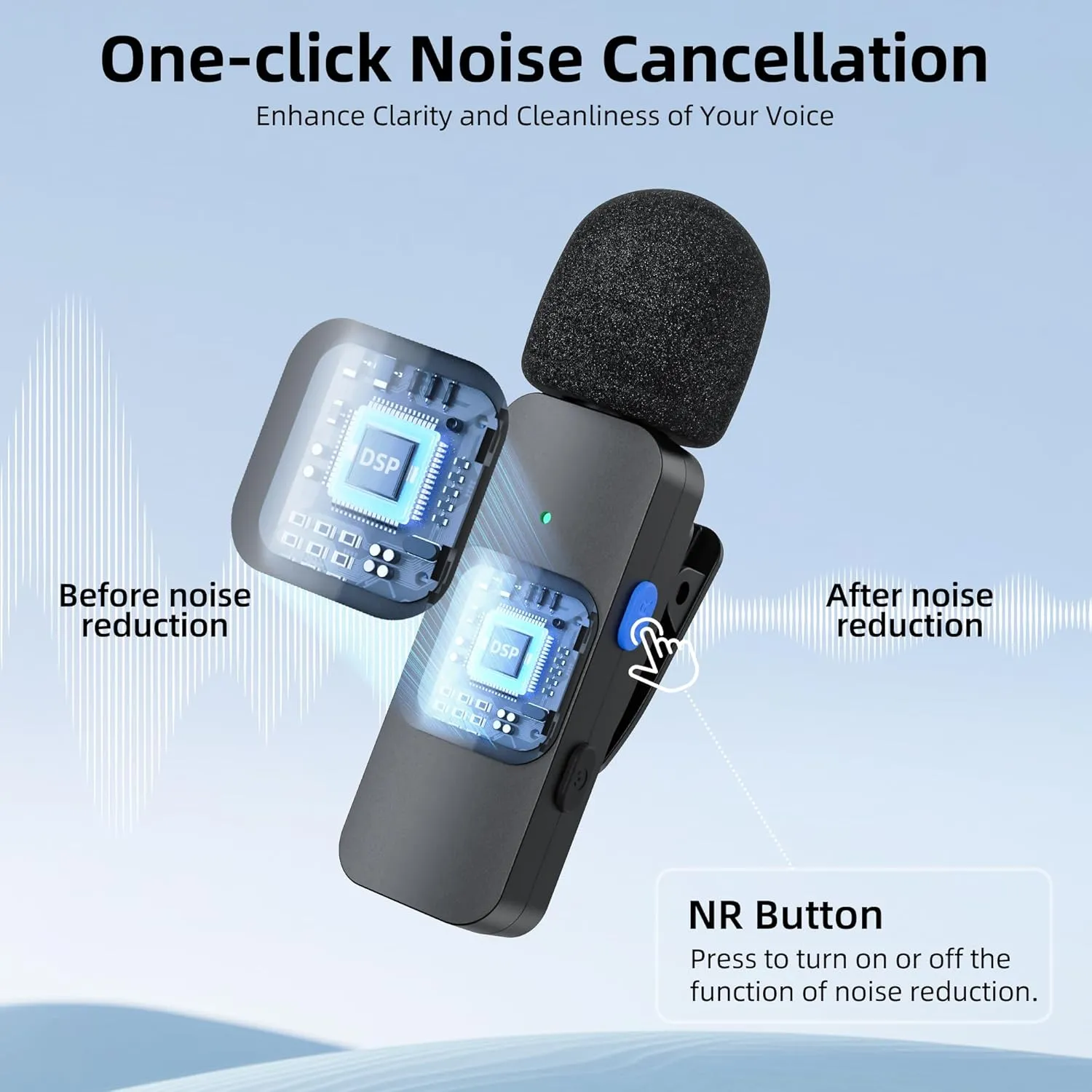BOYA Wireless Lavalier Microphone for iPhone iPad Phone Omnidirectional External Mini Lapel Lightning Microphone for iPhone Clip-On Mic for Video Recording Podcast YouTube Live Streaming