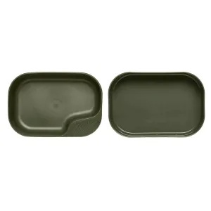 Brand Swedish Wildo camp a box only Olive green camping kit plates lightweight
