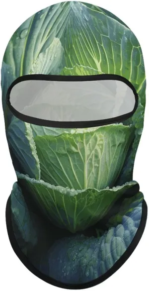 Bright Cabbage Balaclava Ski Mask Women Men Full Face Cover Mask Windproof Lightweight Head Mask Sun Protection Head Cover for Outdoor Sports Cycling