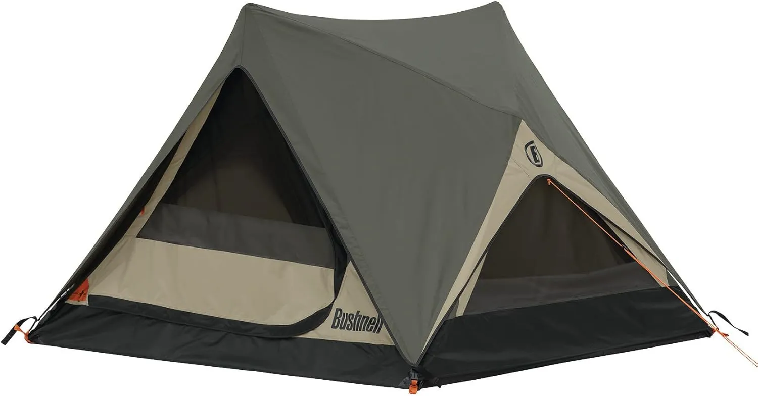 Bushnell Tent | Instant Pop Up 3P / 4P/ 6P / 8P Hub Style Tents | Best Pop Up Tent for Camping, Hiking, Family Camping, Hunting, Fishing, and Basecamp