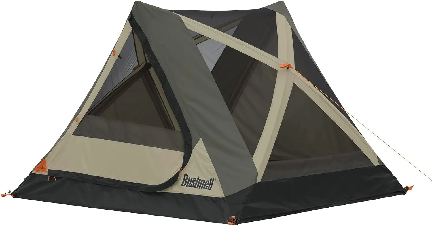 Bushnell Tent | Instant Pop Up 3P / 4P/ 6P / 8P Hub Style Tents | Best Pop Up Tent for Camping, Hiking, Family Camping, Hunting, Fishing, and Basecamp