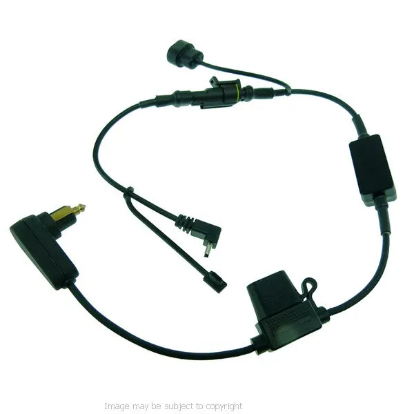BuyBits High Power Hella - DIN - BMW Style power connector for Garmin Nuvi GPS - Satnav (sku 21539)