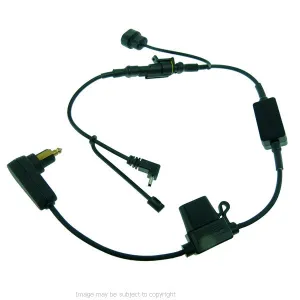 BuyBits High Power Hella - DIN - BMW Style power connector for Garmin Nuvi GPS - Satnav (sku 21539)