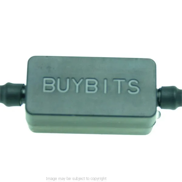 BuyBits High Power Straight Mini USB Motorcycle Hard Wire Charger for TomTom GPS Satnav (sku 21553)