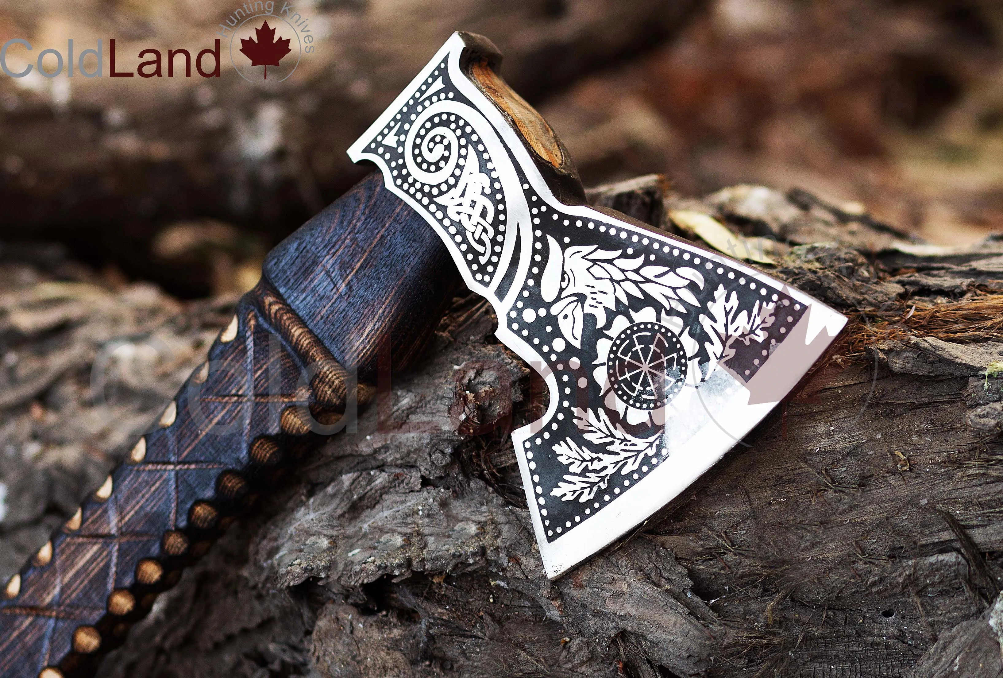 Carbon Steel Carnage: ARSAXE22b Camping Axe for the Ultimate Outdoor Adventure